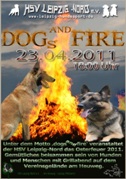 dogs and fire